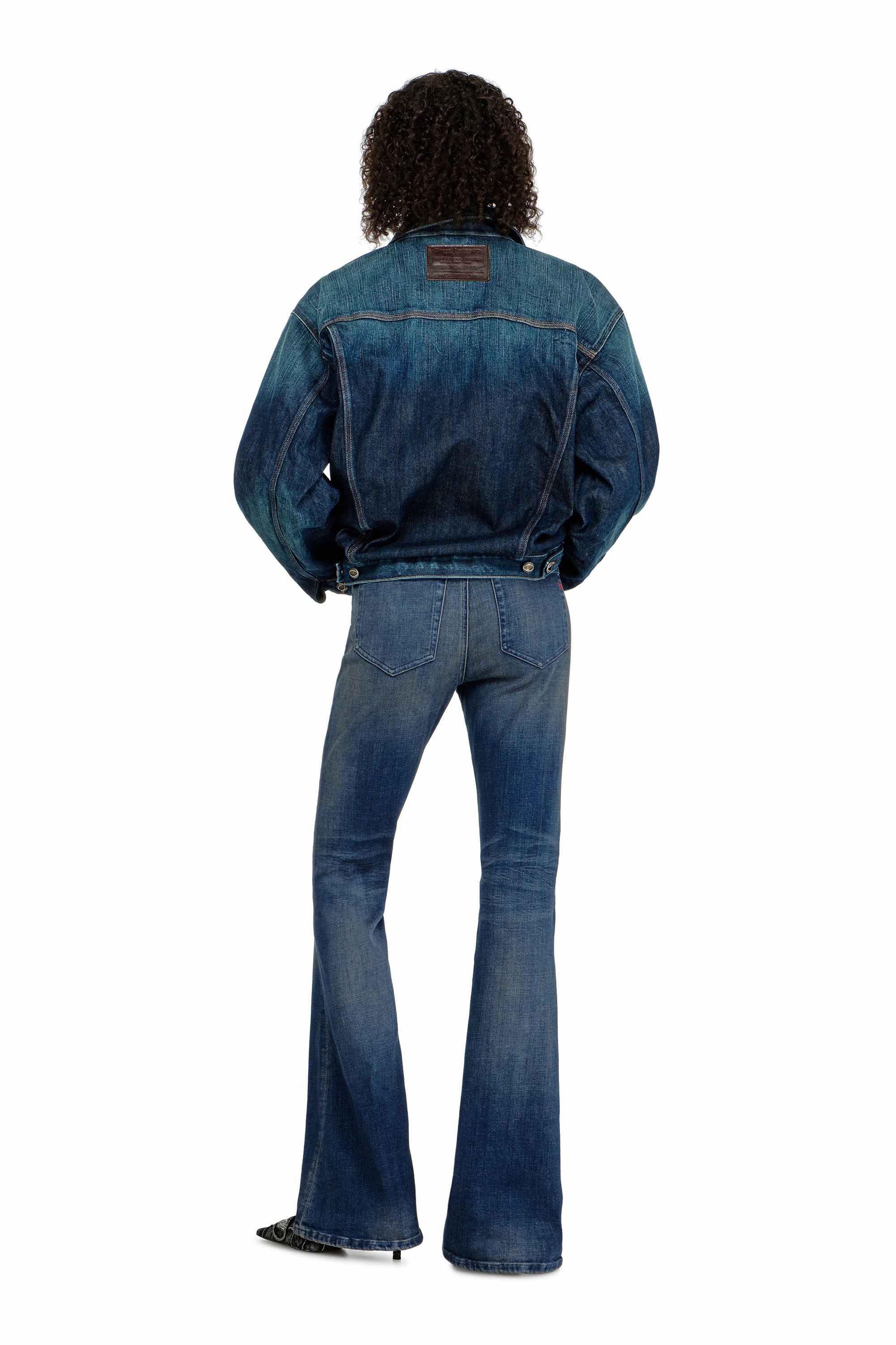 Dark blue Bootcut Jeans High Waist 1973 D-Partt