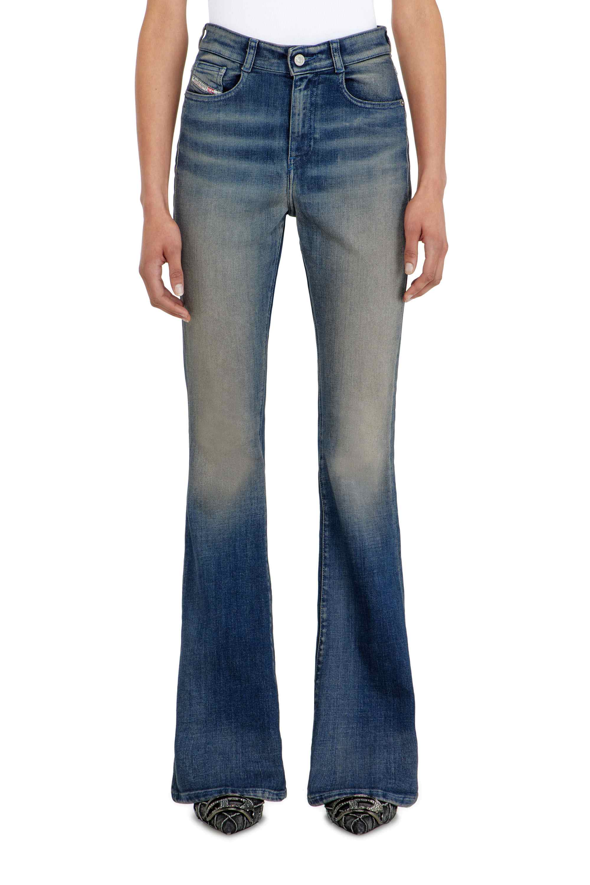Dark blue Bootcut Jeans High Waist 1973 D-Partt