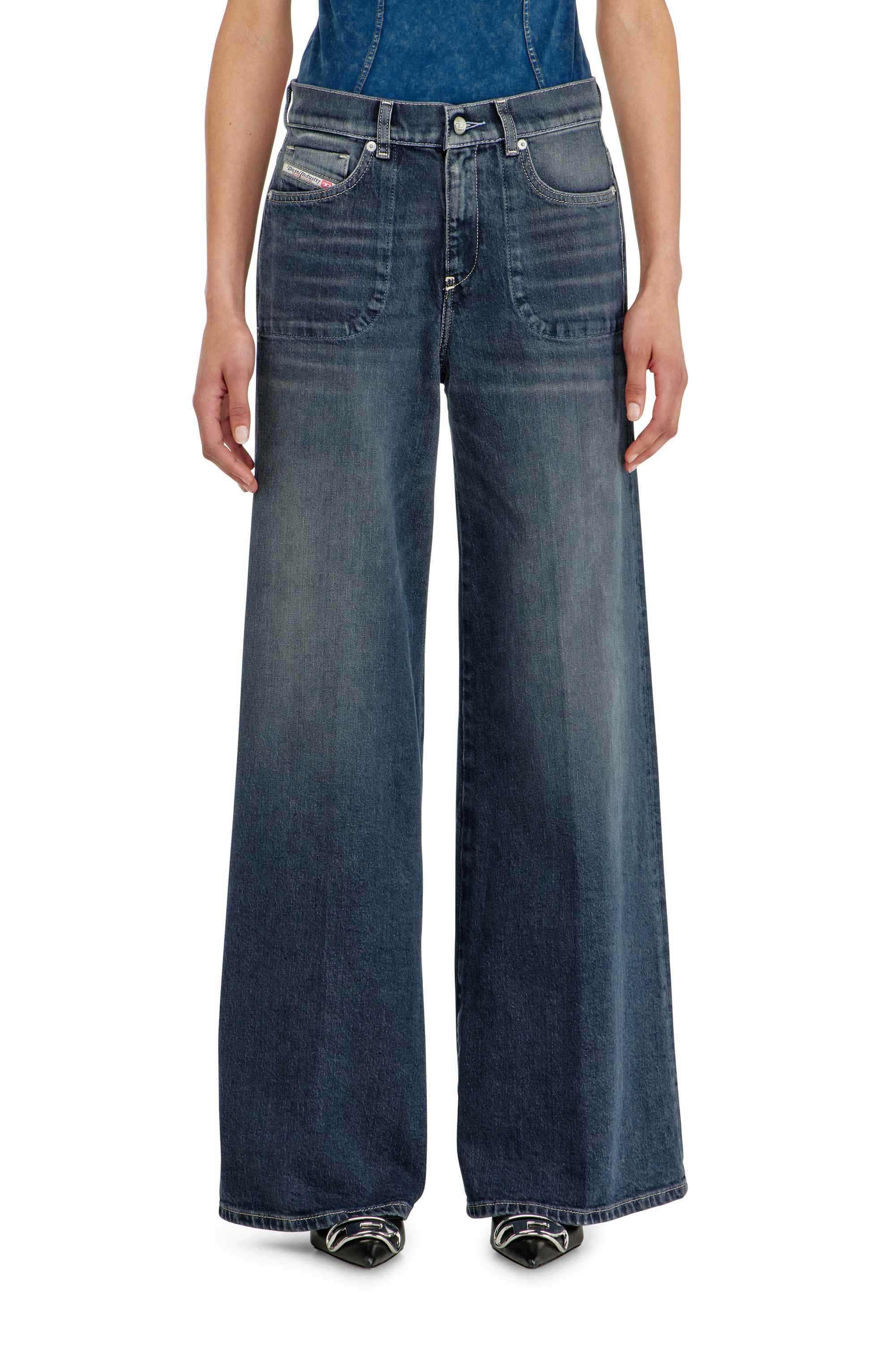 Flare Jeans Regular Waist 1978 D-Akemi
