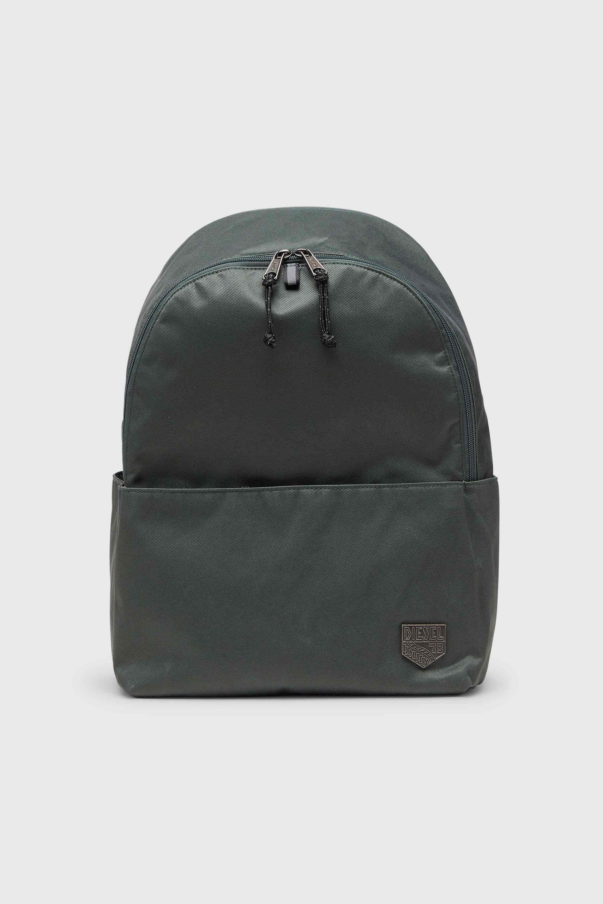 Green D-Pack - Backpack In Nylon With Emblem Logo