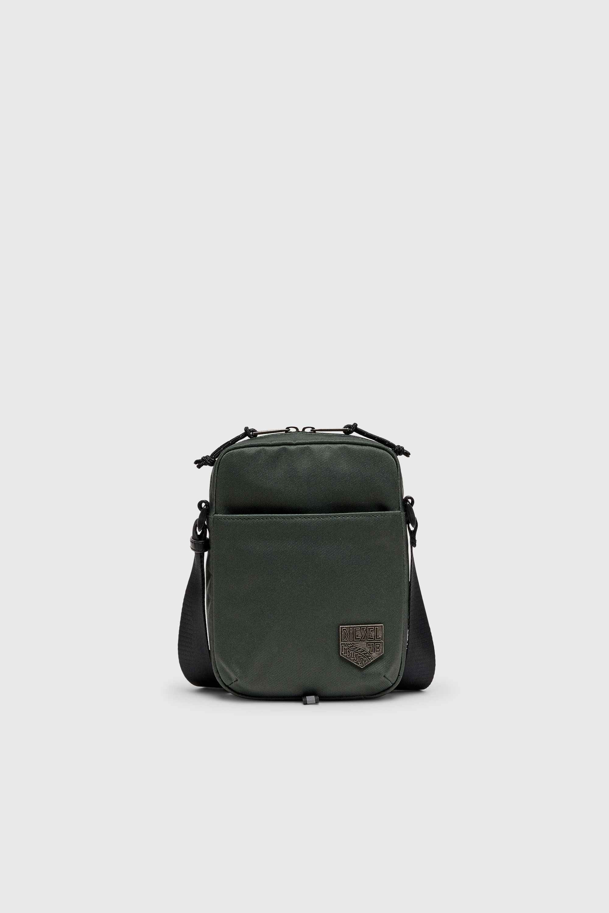 Green D-Pack - Crossbody Bag With Emblem Logo