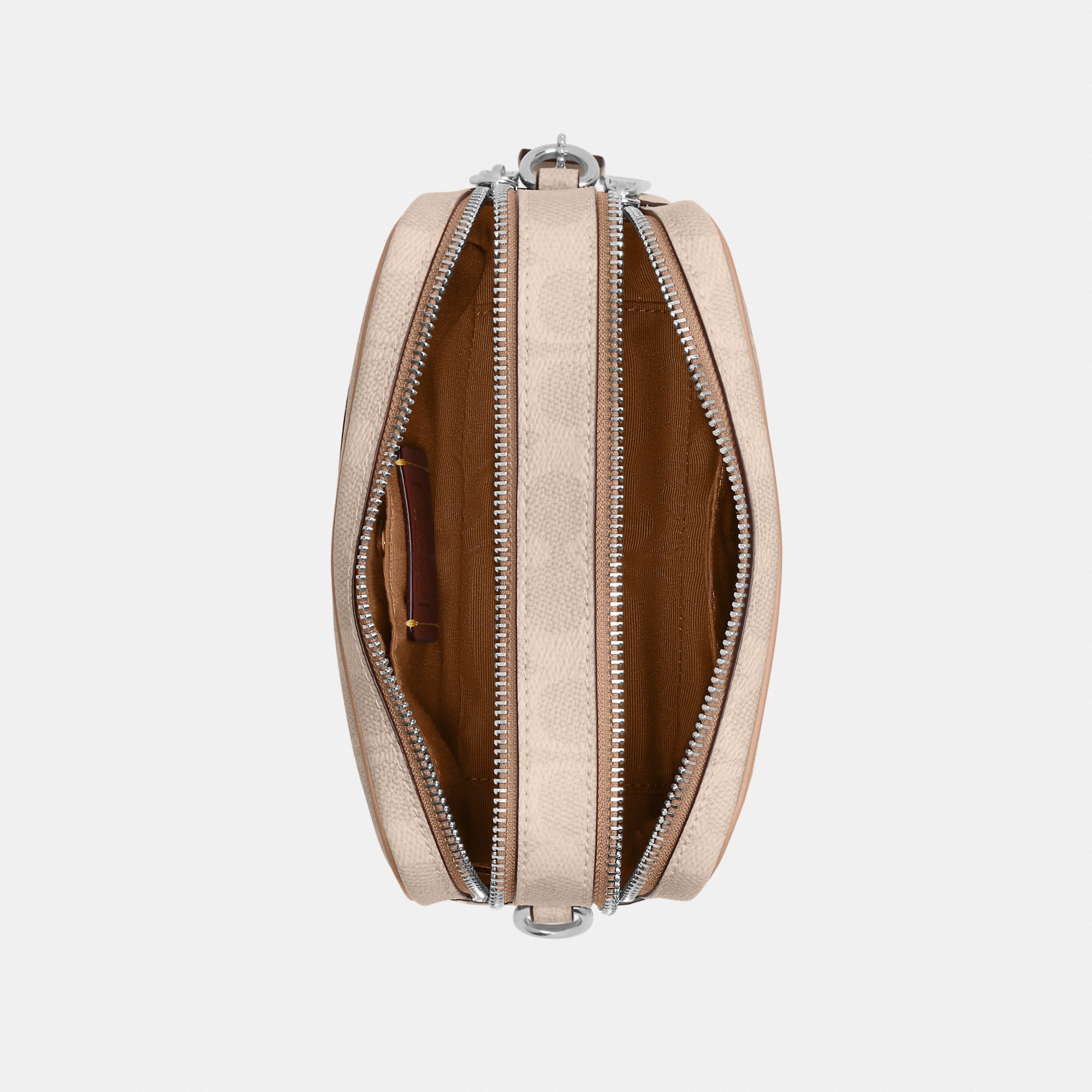 Mini Carey Crossbody Bag In Signature Canvas