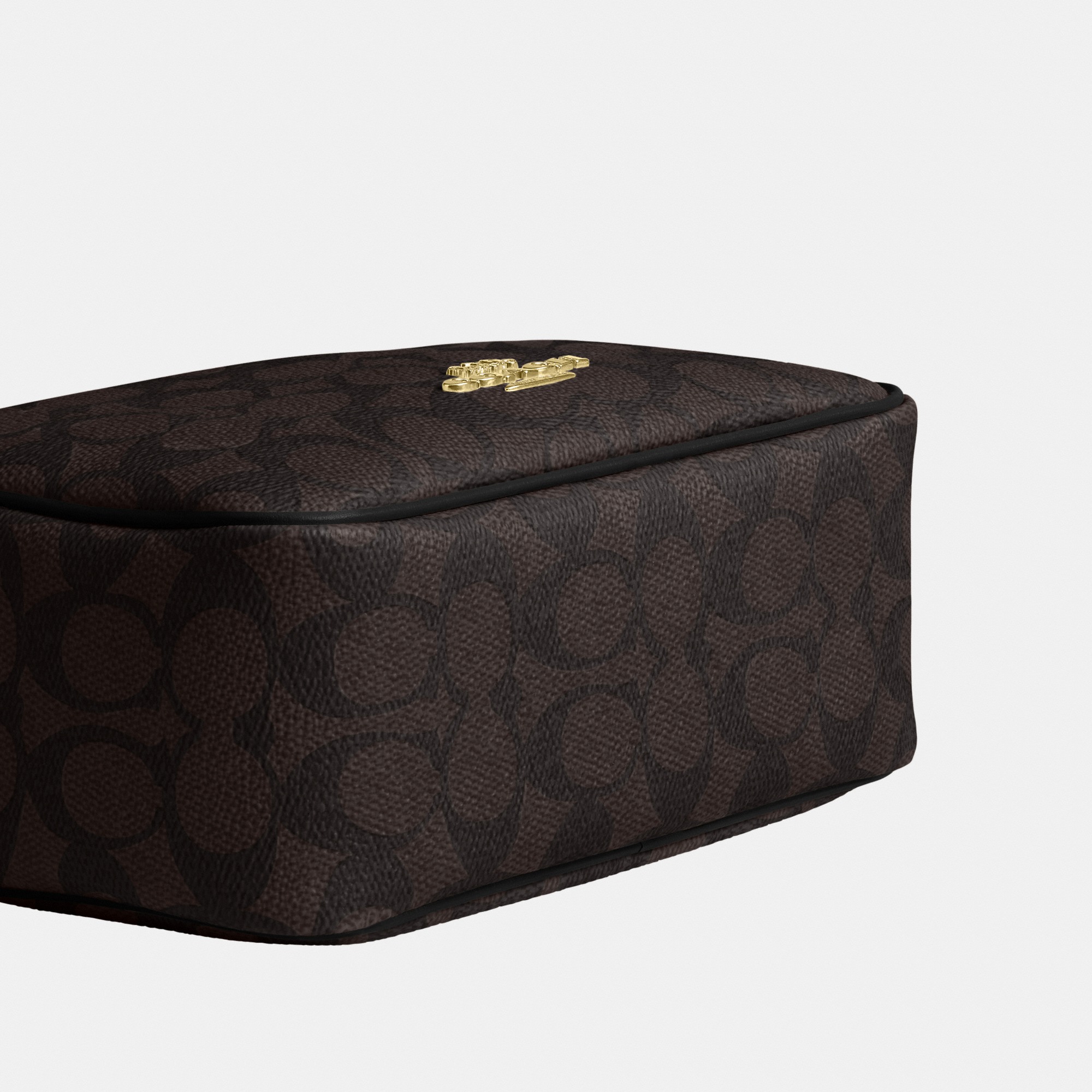 Mini Carey Crossbody Bag In Signature Canvas