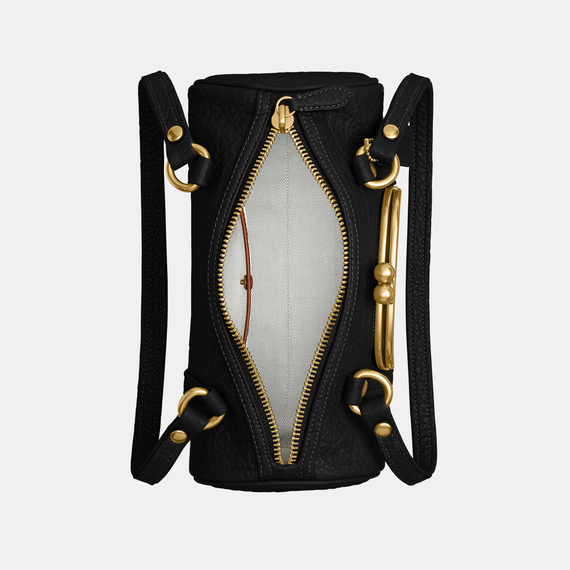 Kisslock Barrel Bag 28
