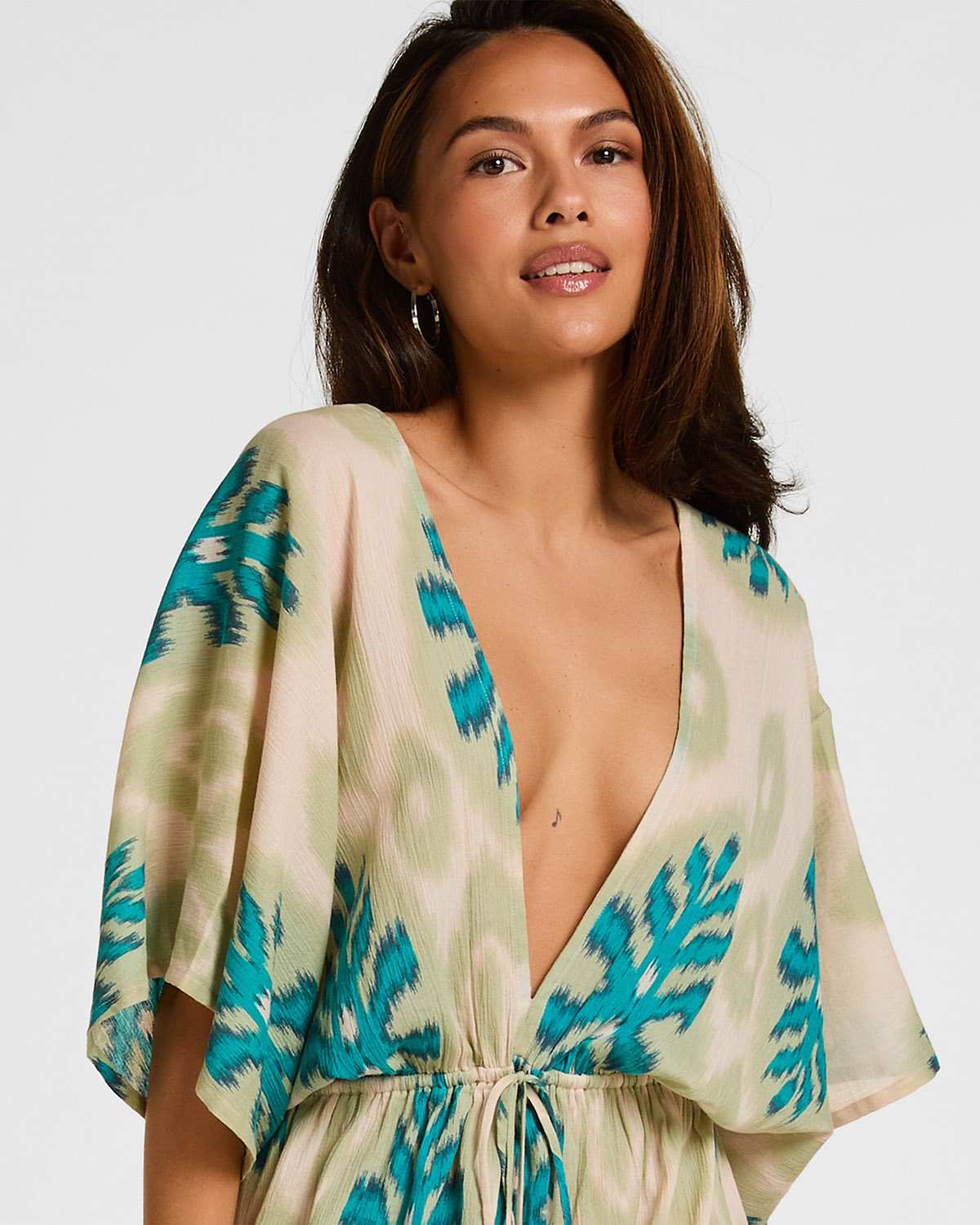 Green Beach Dress Glam