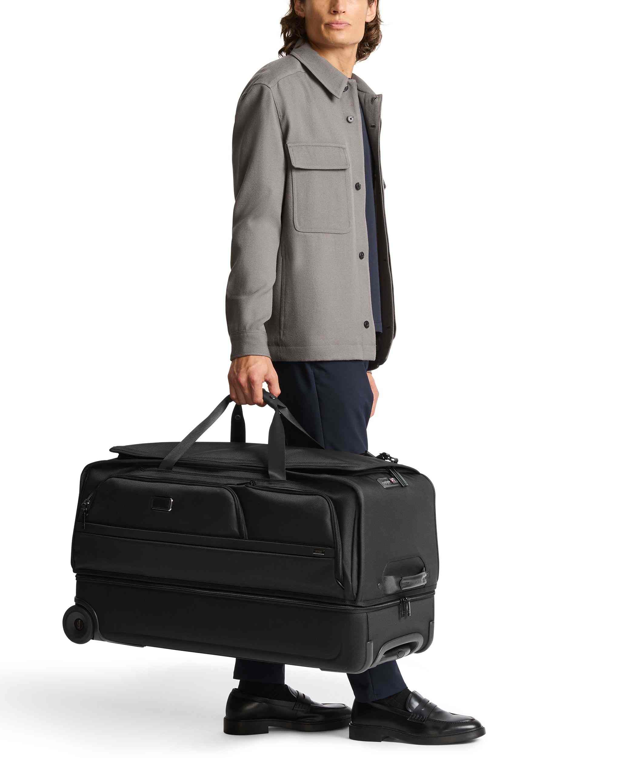 LARGE SPLIT 2WHL DUFFEL