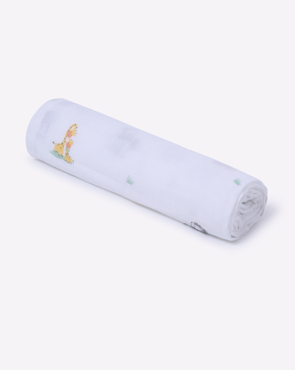 Mothercare | Mila Baby Swaddle Animal families Green 2