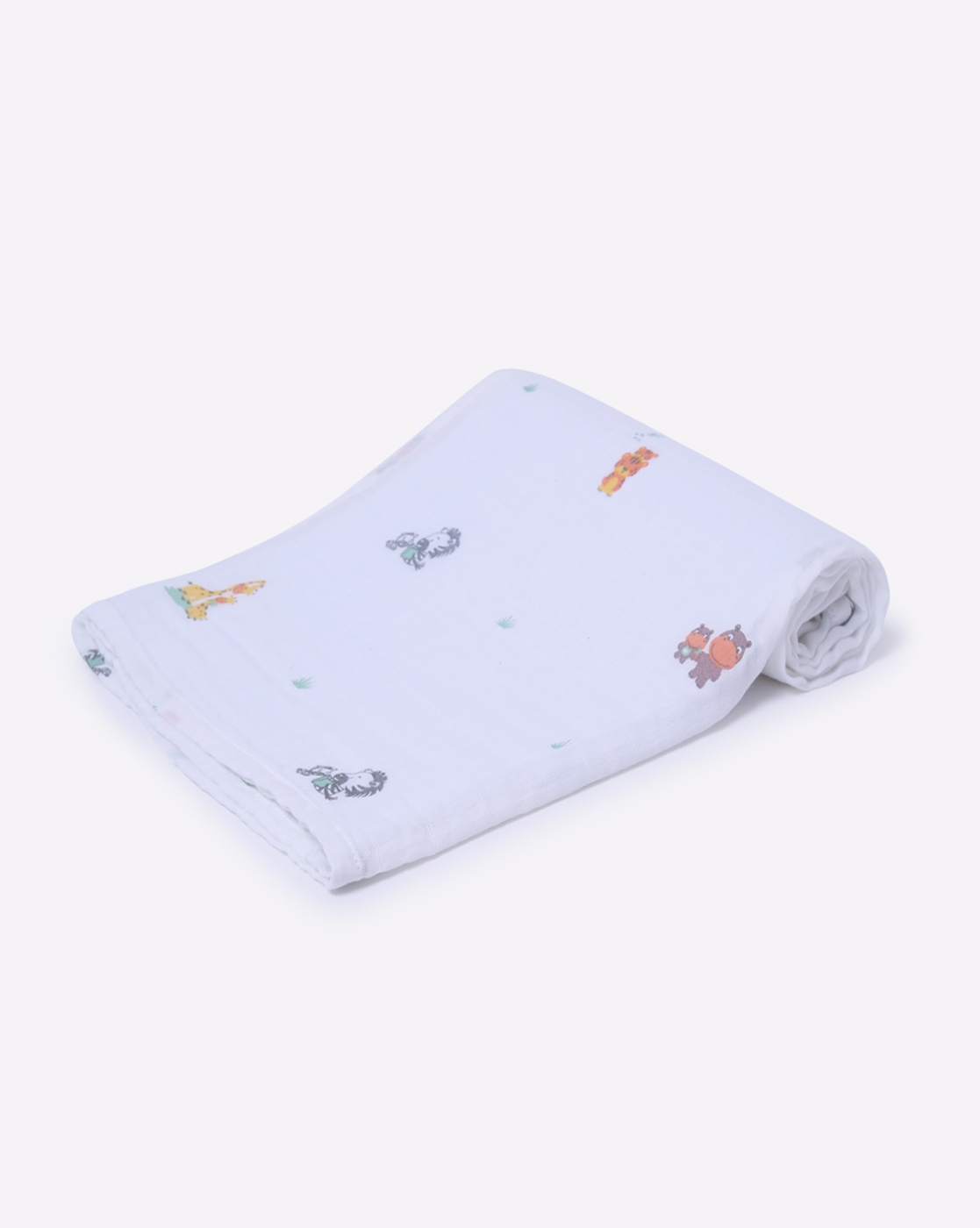Mothercare | Mila Baby Swaddle Animal families Green 0