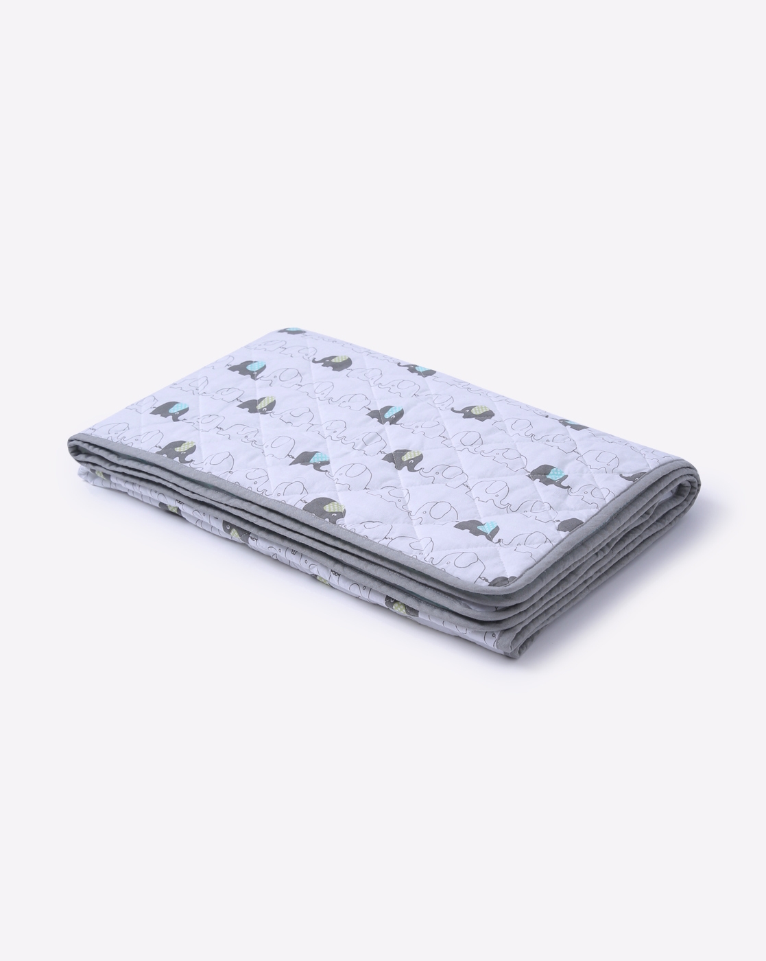 Mothercare | Mila Baby Elephant Quilted blanket (Large) 1