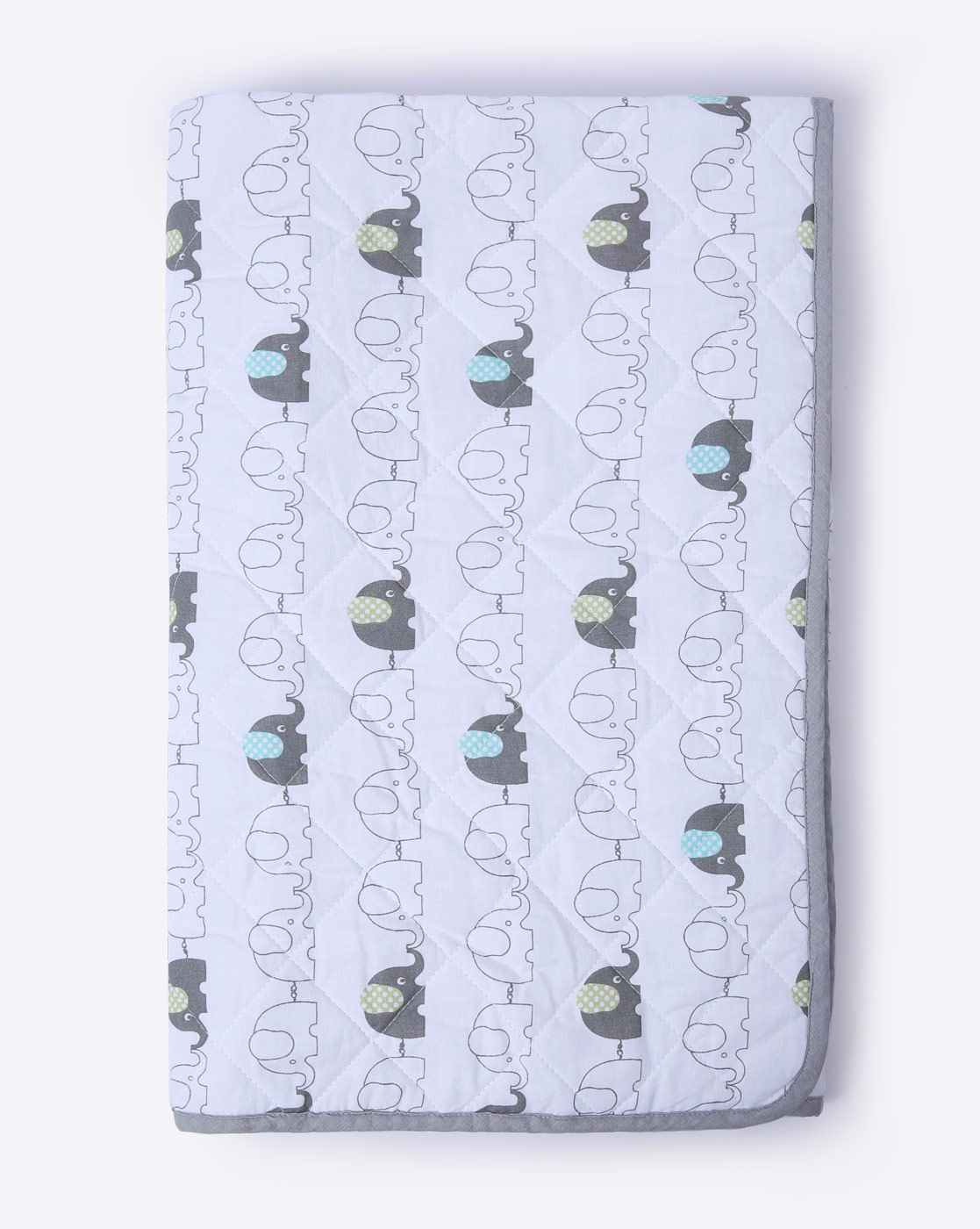 Mila Baby Elephant New Born Bedding Set (Large bundle with full bumper)