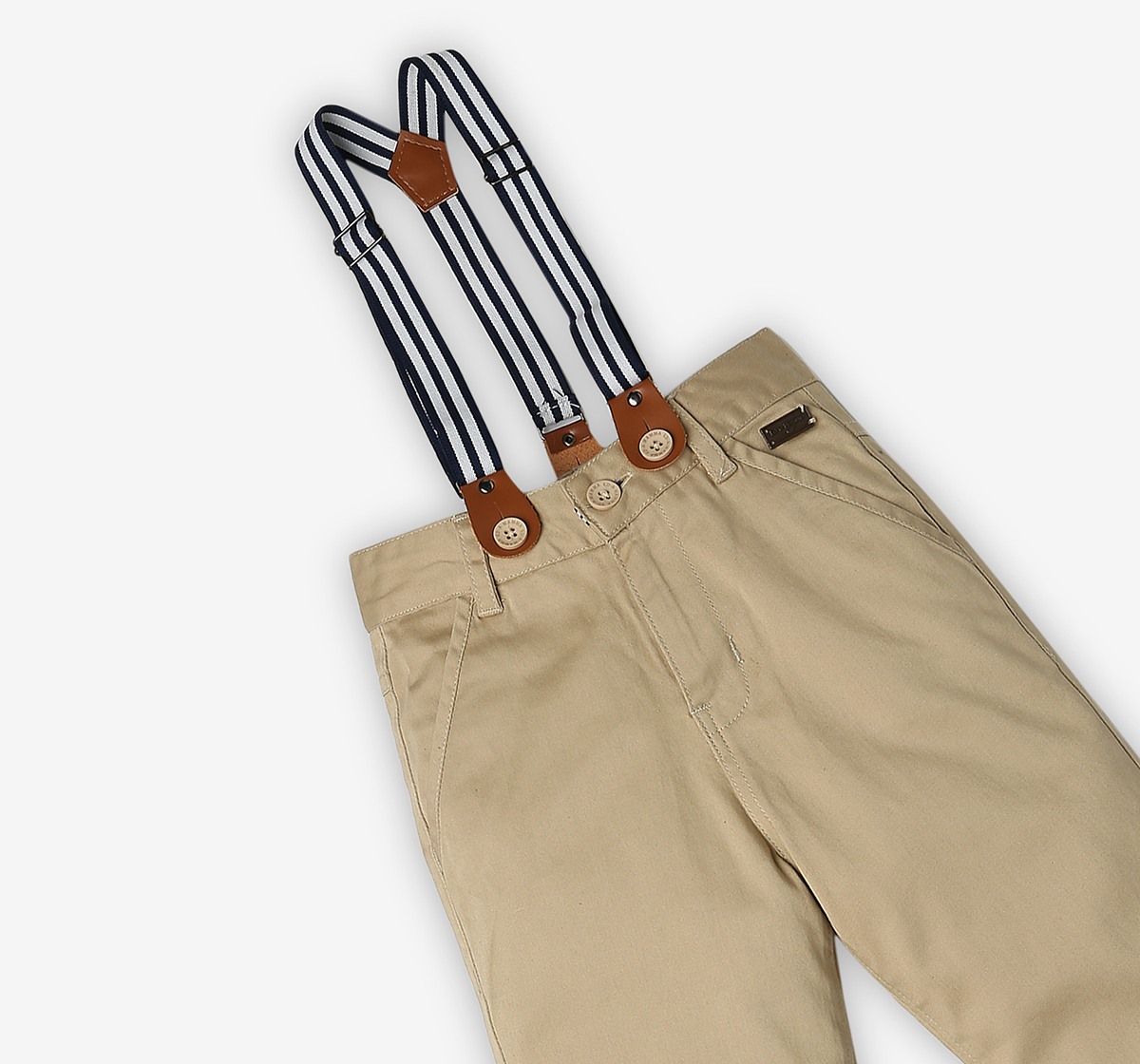 Solid Cotton Trouser