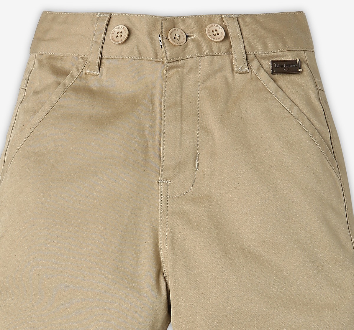 Solid Cotton Trouser