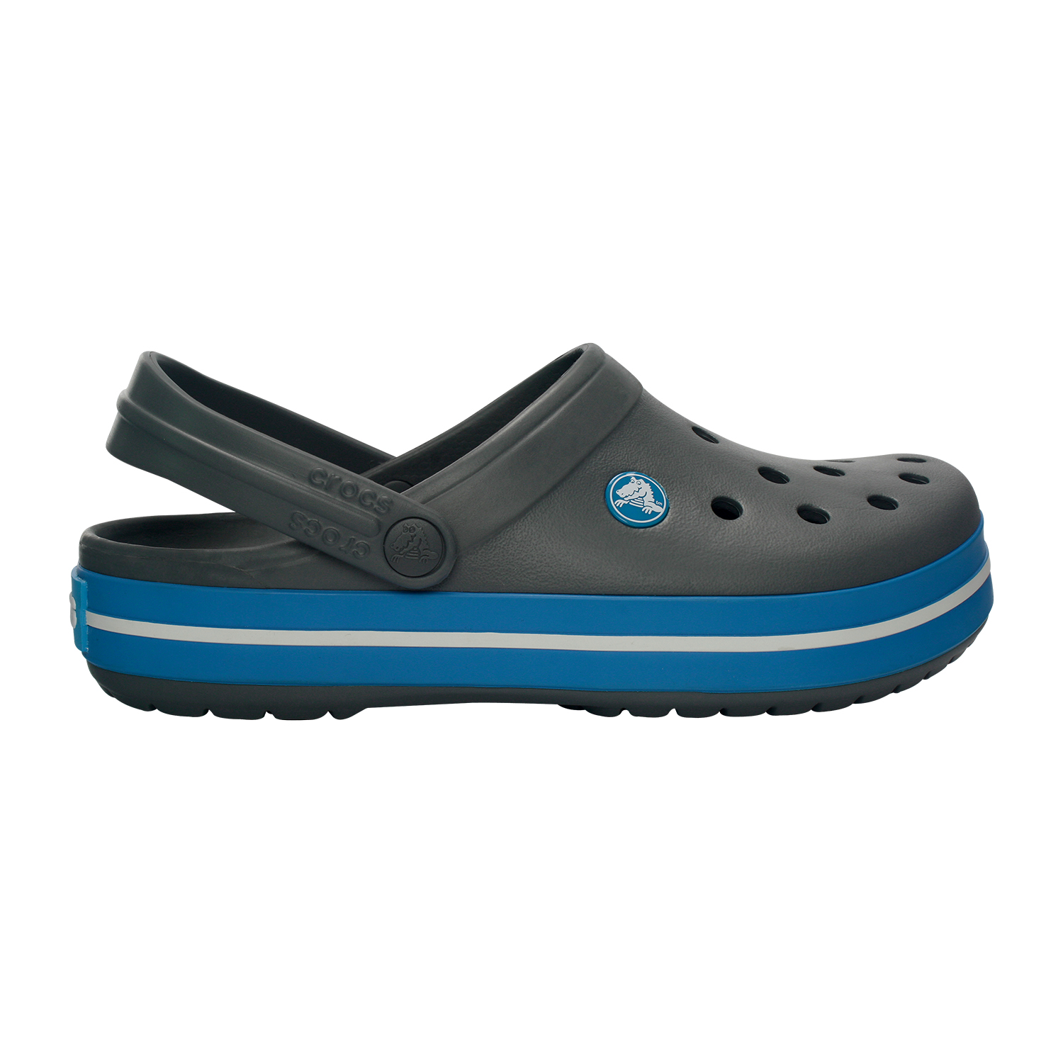 Crocband Charcoal-Ocean Unisex Clog