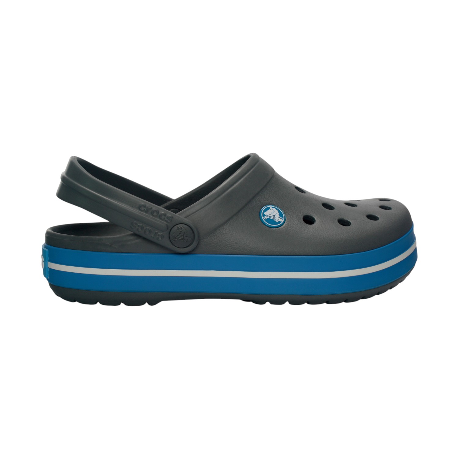 Crocband Charcoal-Ocean Unisex Clog
