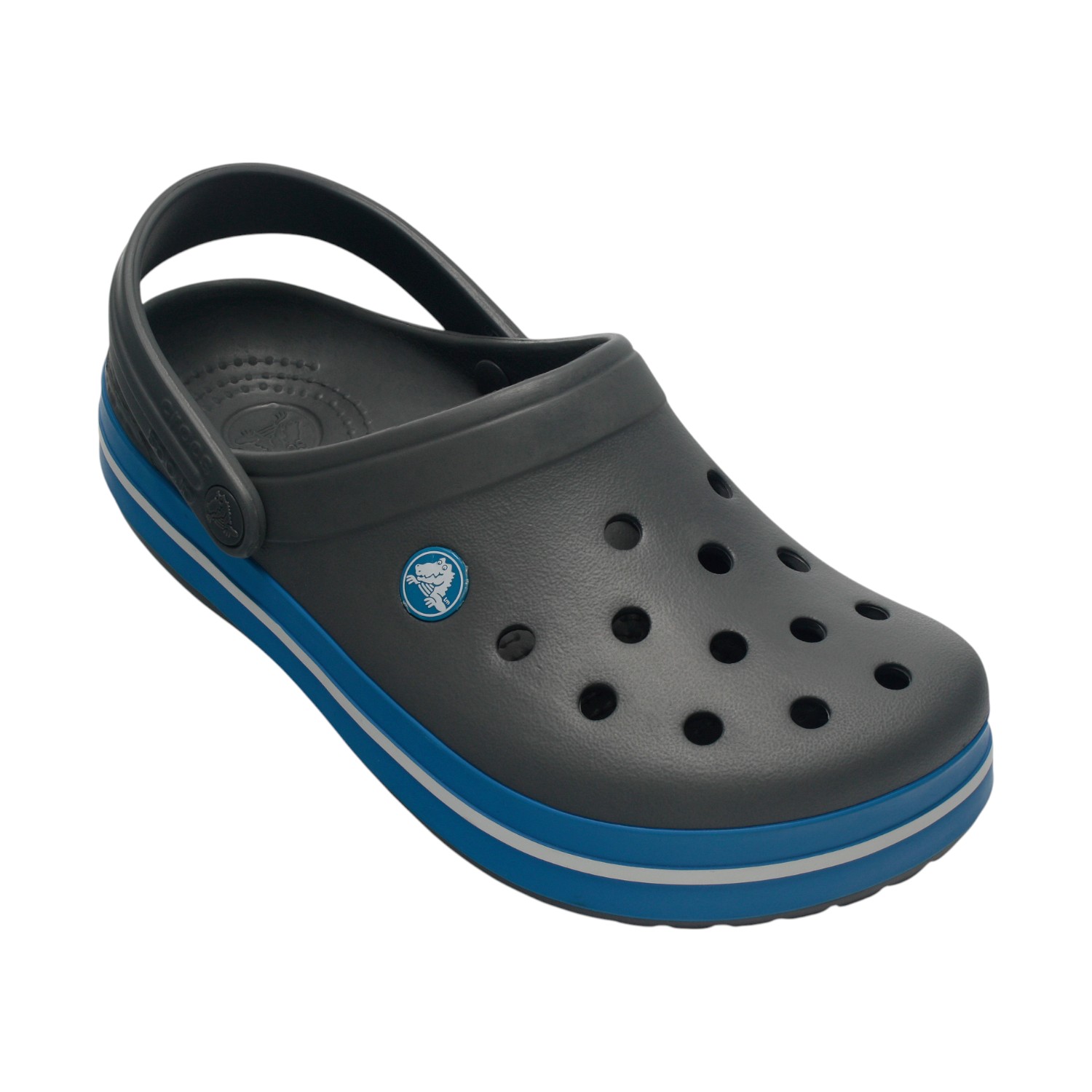 Crocband Charcoal-Ocean Unisex Clog