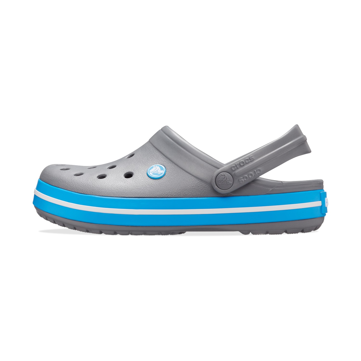 Crocband Charcoal-Ocean Unisex Clog