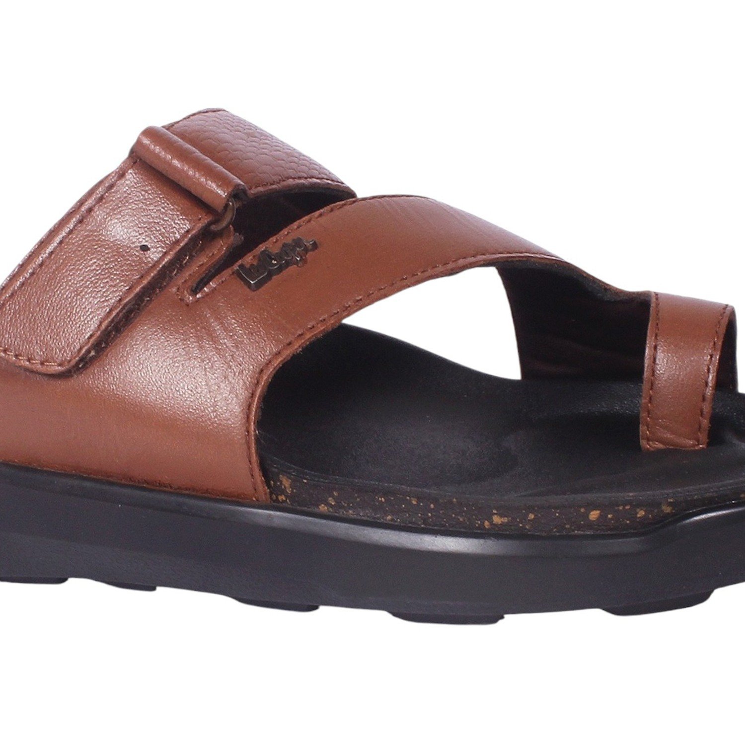 Men Brown Casual Comfort Slip-On Sandals