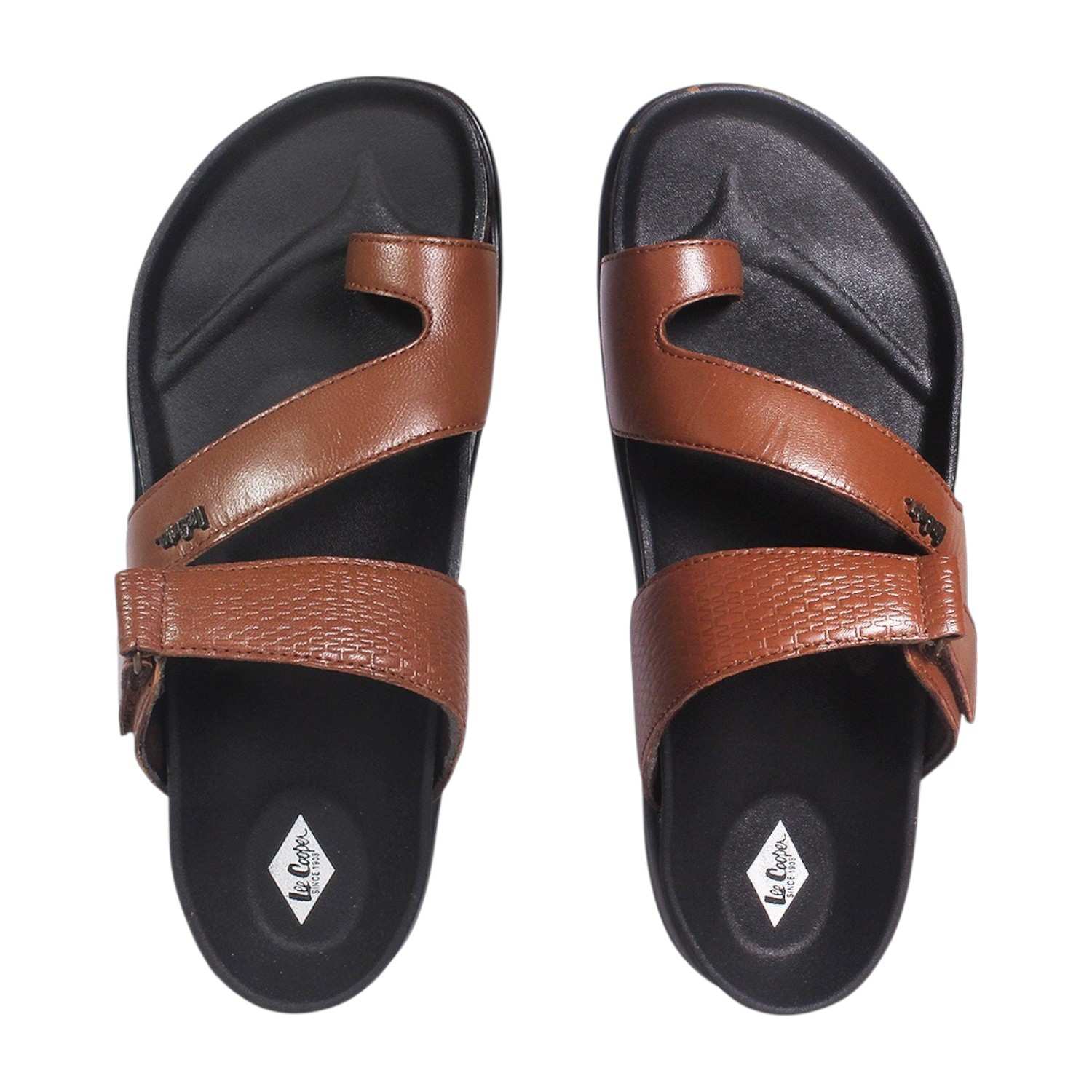 Men Brown Casual Comfort Slip-On Sandals