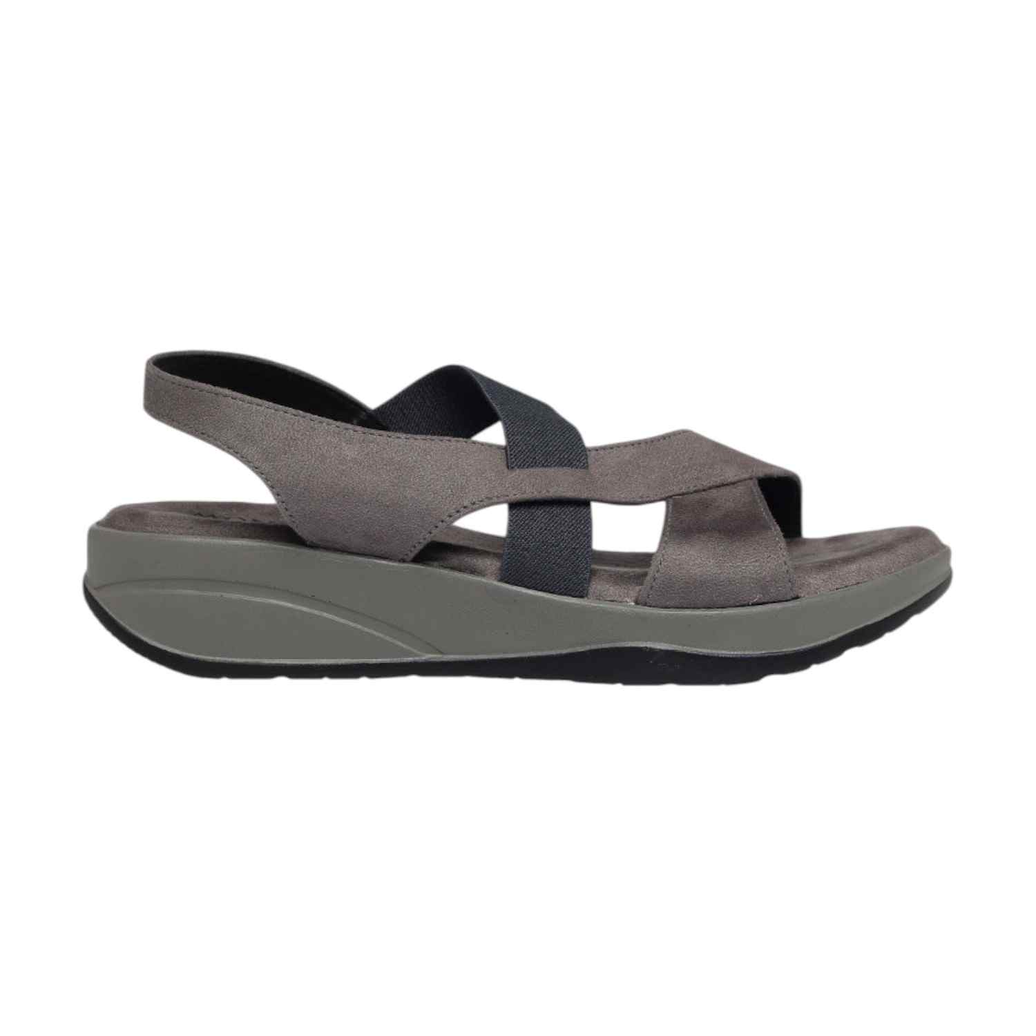 Monrow  Grey Wedge Heels