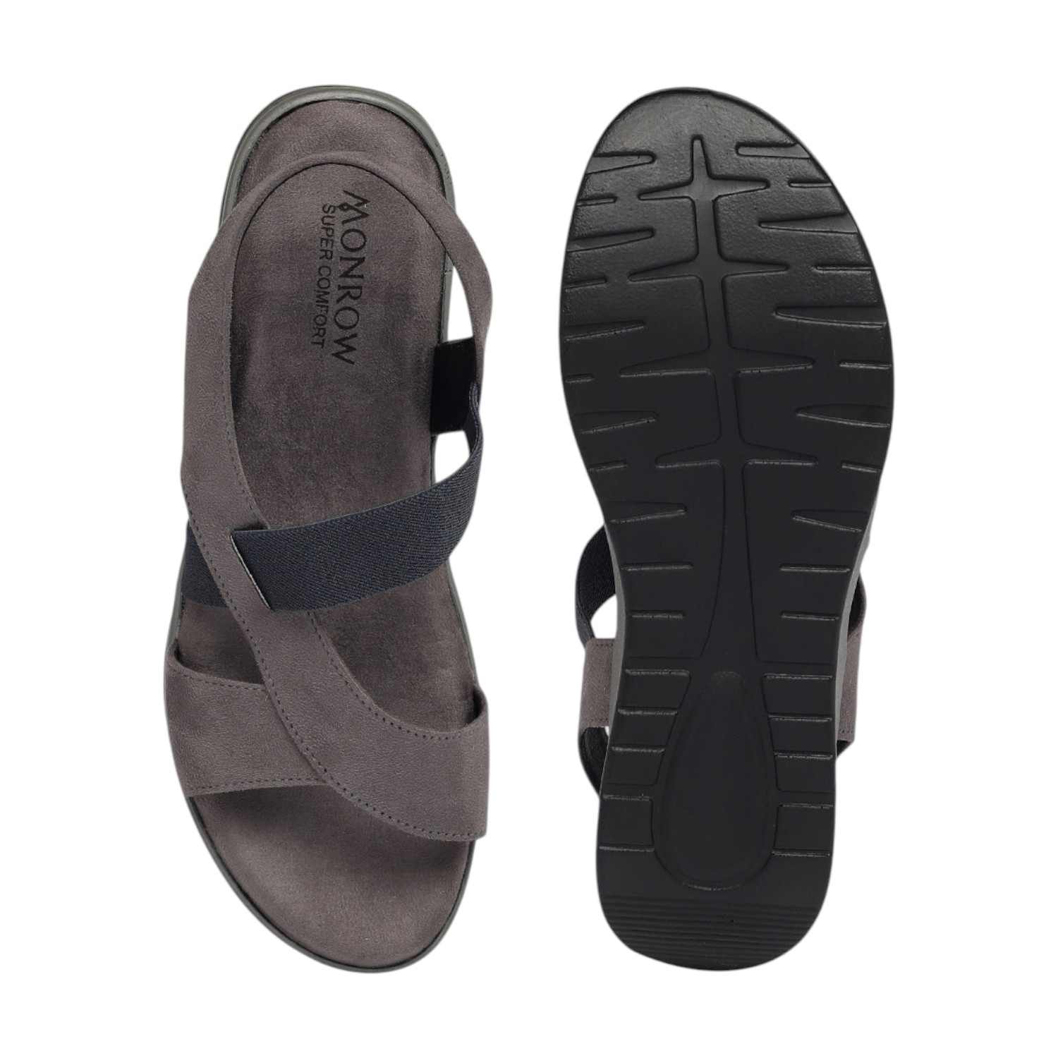 Monrow  Grey Wedge Heels