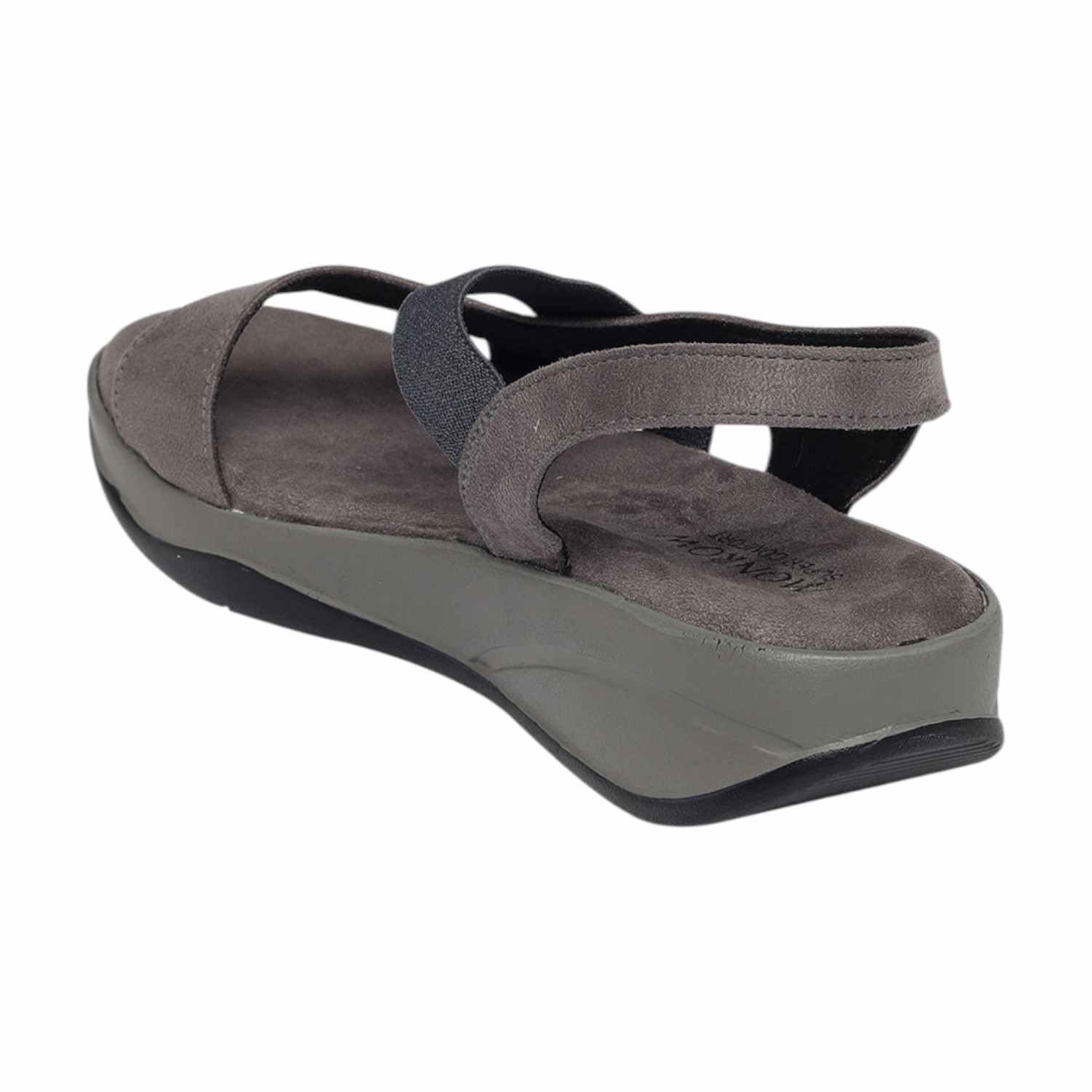 Monrow  Grey Wedge Heels