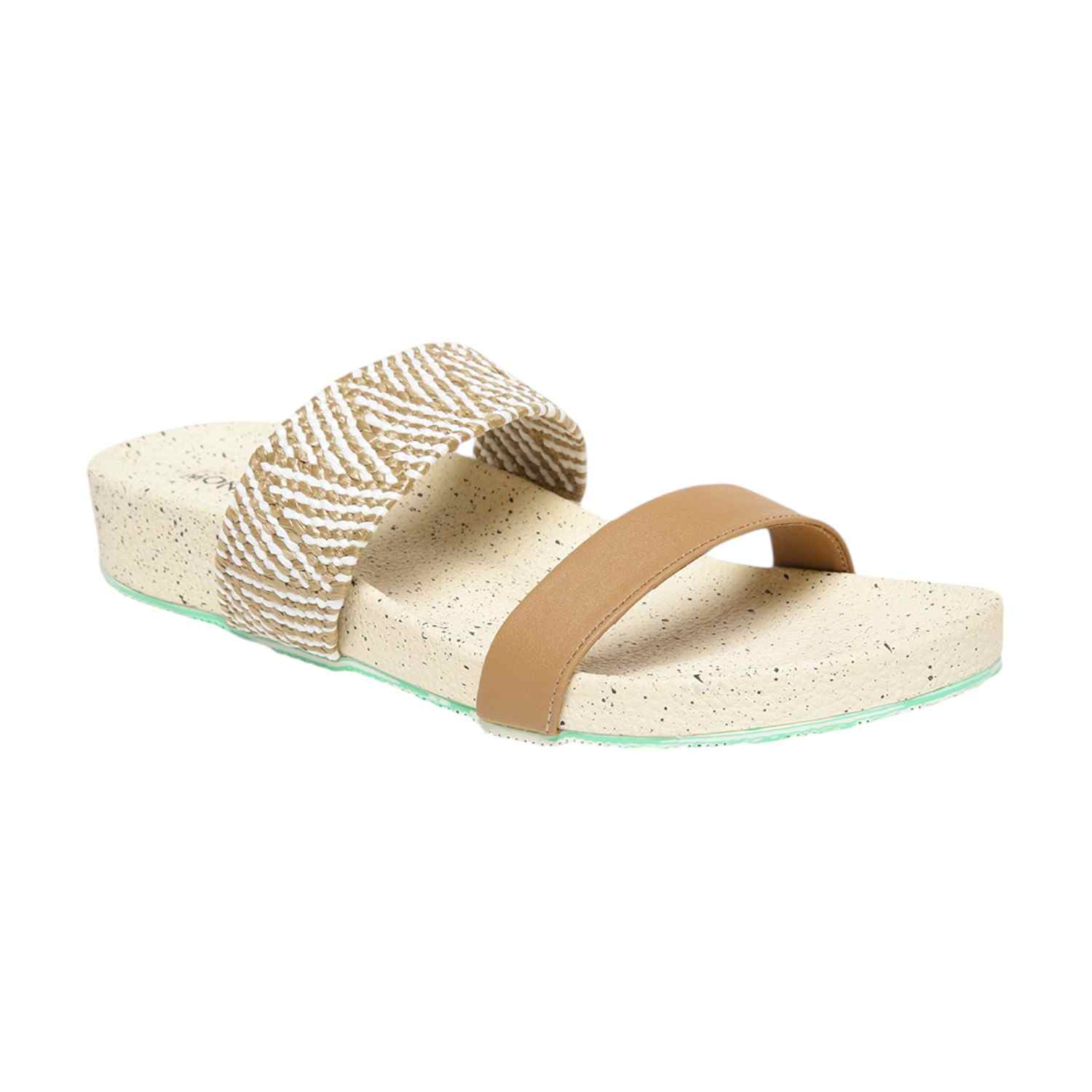 Monrow Jeviva Beige Flat