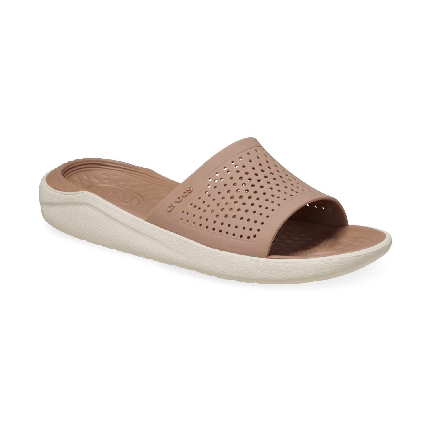 LiteRide Slides for Men Light Brown Comfort