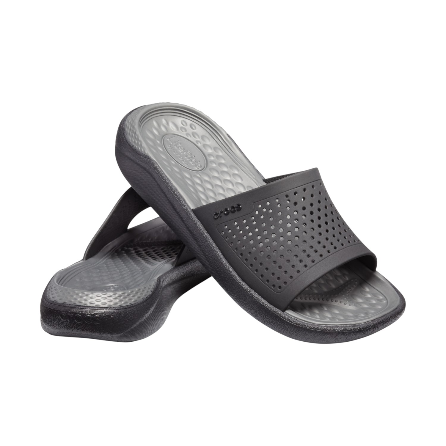 LiteRide Slides for Men Slate Grey Comfort