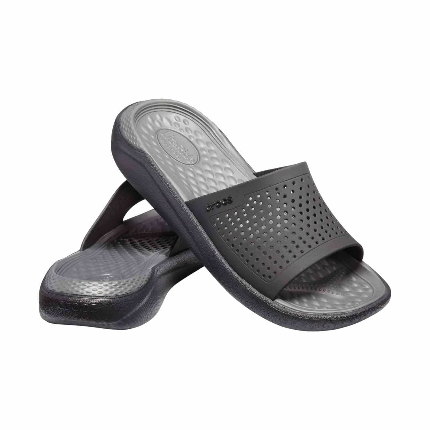 LiteRide Slides for Men Slate Grey Comfort