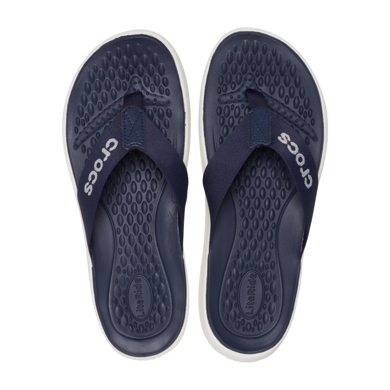 Men LiteRide Comfort Flip Flops Navy