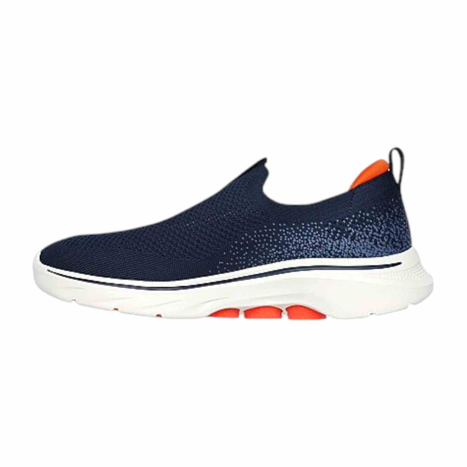 Skechers Navy-Orange Men Go Walk 7 Running Shoes