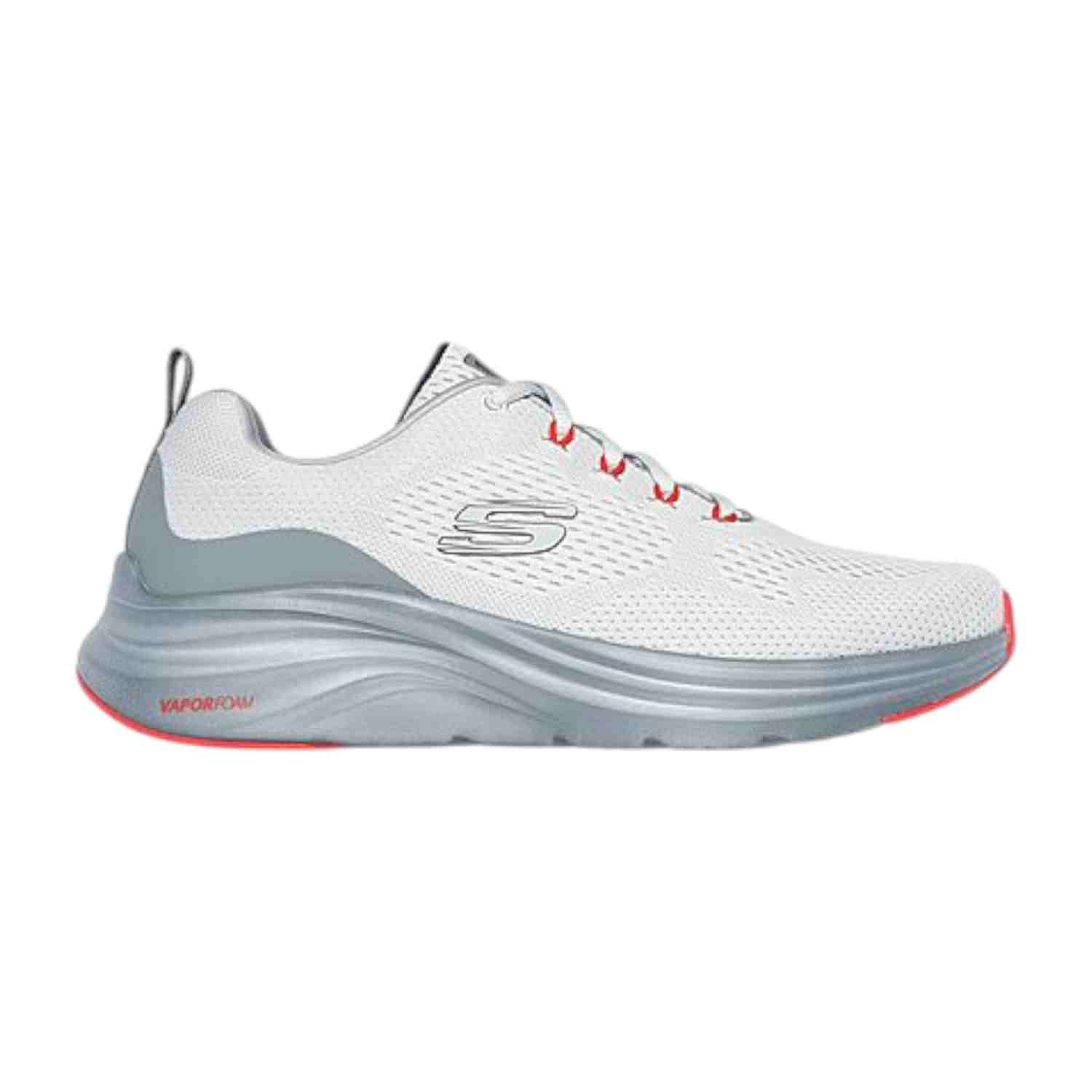 Skechers Grey-Orange Men Vapor Foam Running Shoes