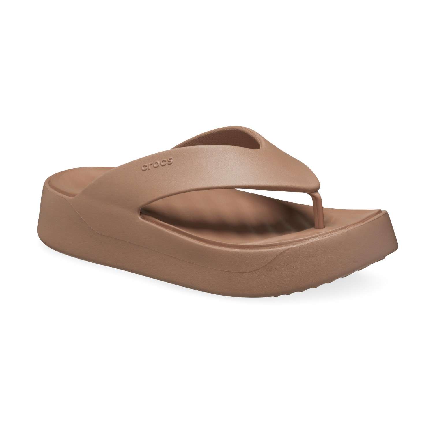 Getaway Platform Women Brown Flip Flops