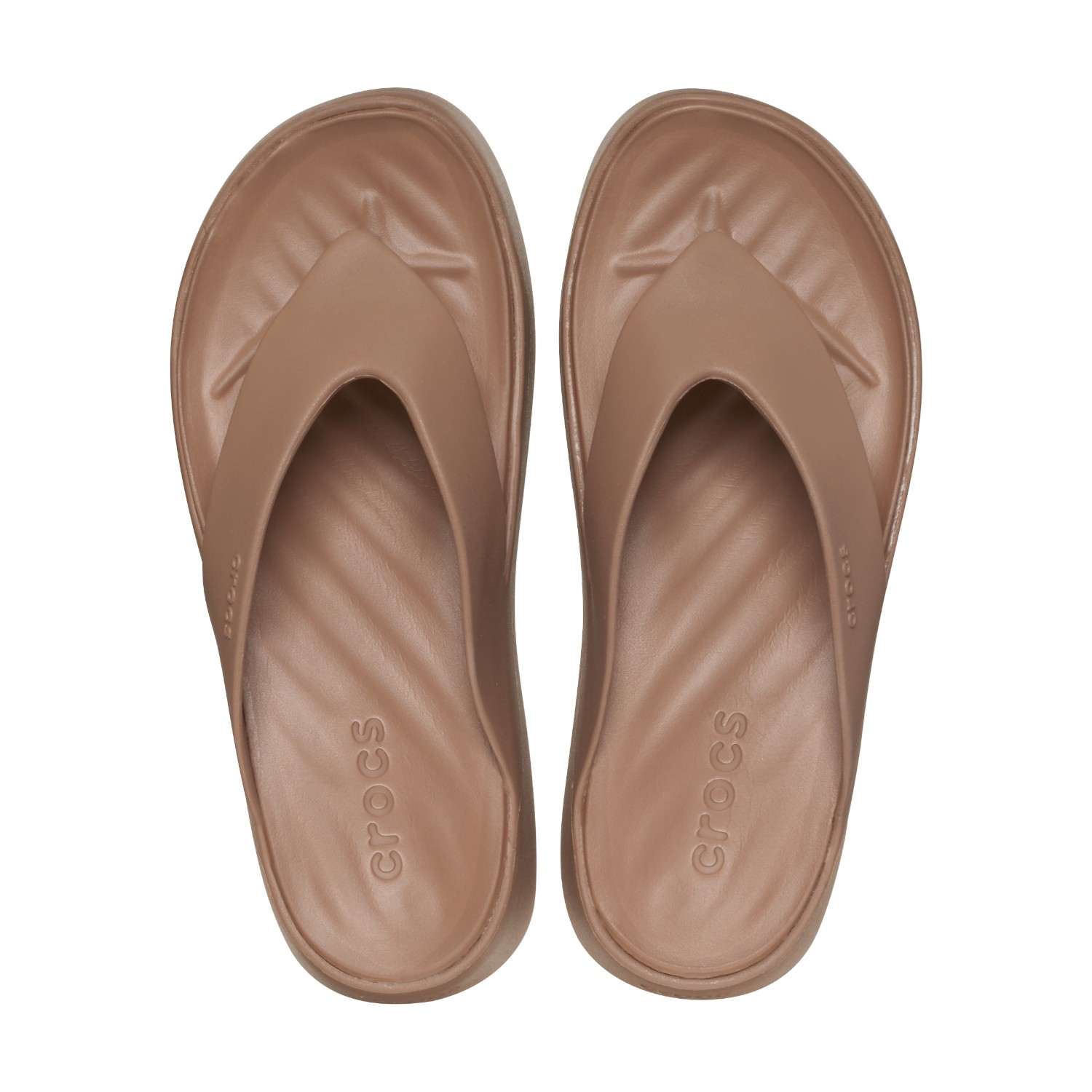 Getaway Platform Women Brown Flip Flops