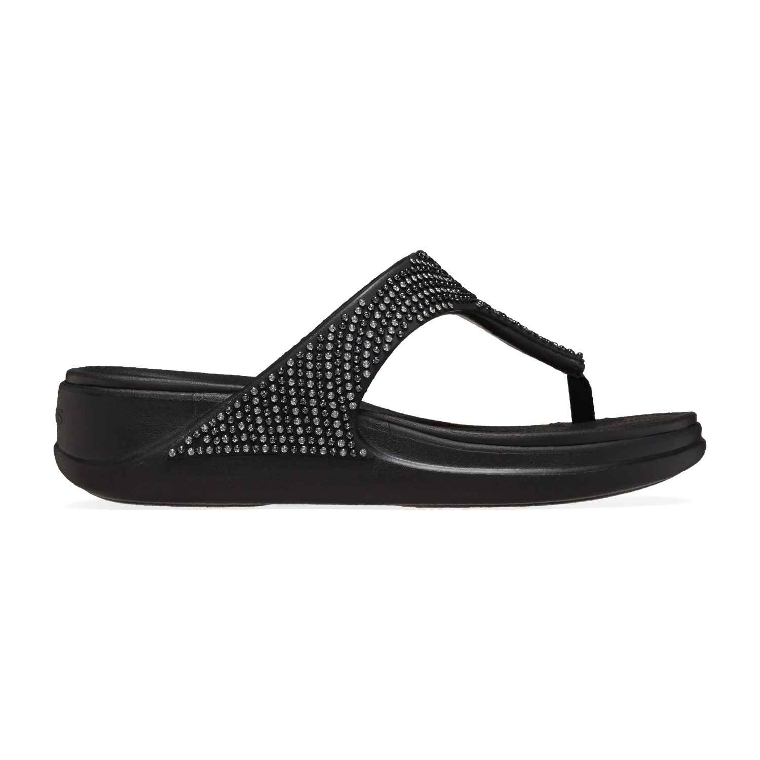 Women LiteRide Sparkle Sandals Black Crystal