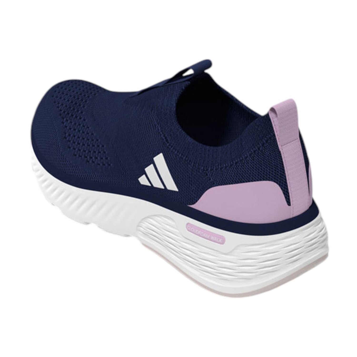 Women Cloudfoam Go Sock Dark Blue Walking Shoes