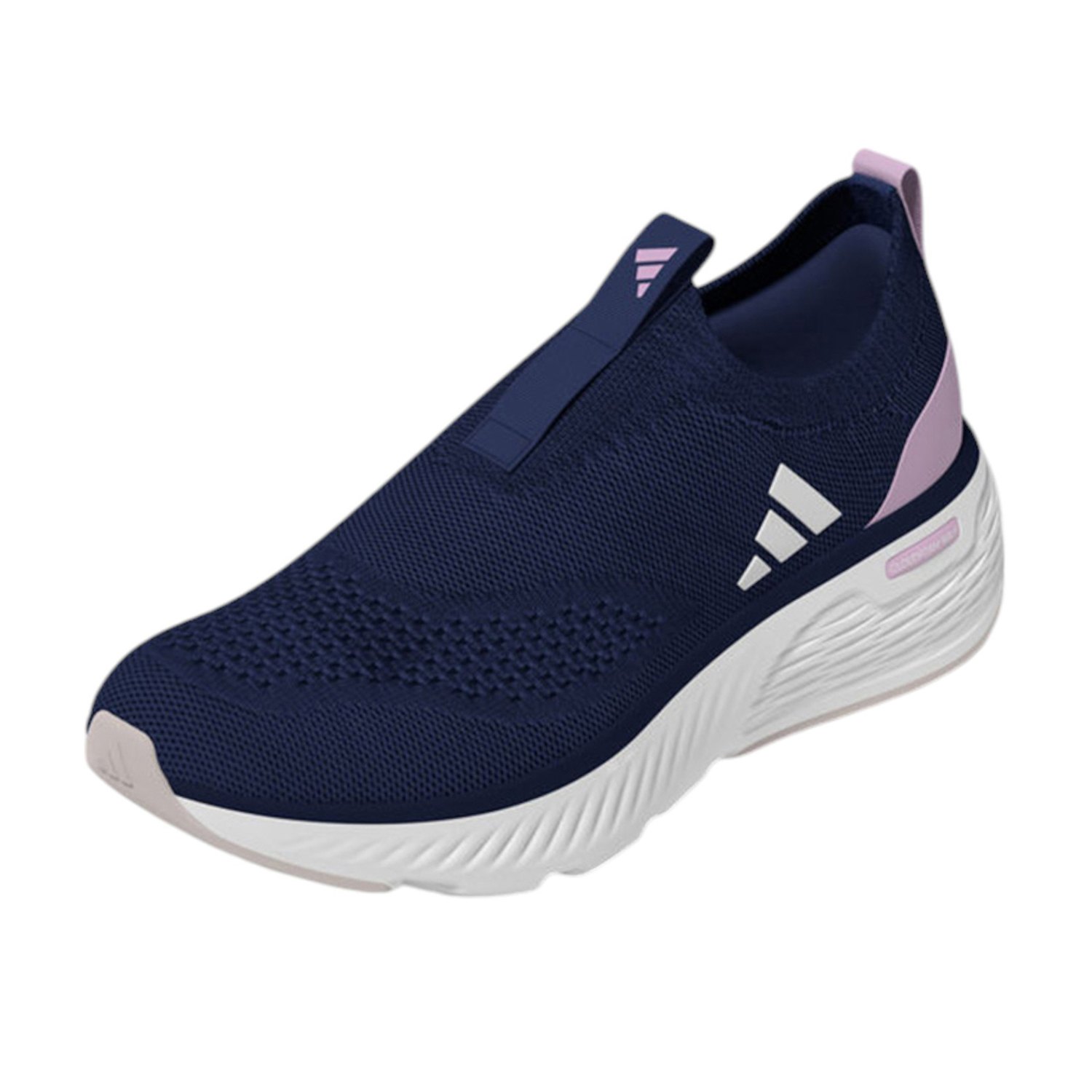 Women Cloudfoam Go Sock Dark Blue Walking Shoes