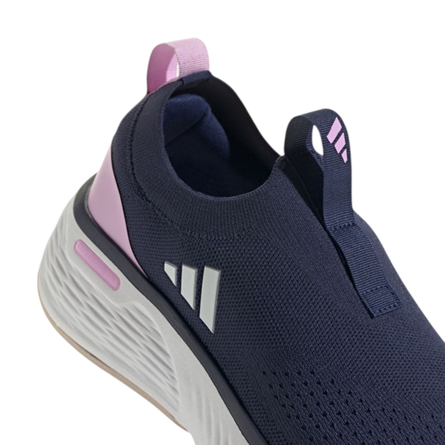 Women Cloudfoam Go Sock Dark Blue Walking Shoes