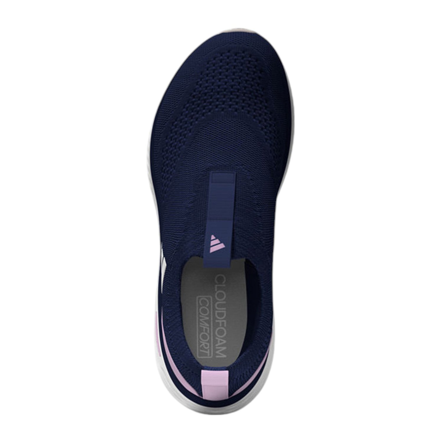 Women Cloudfoam Go Sock Dark Blue Walking Shoes