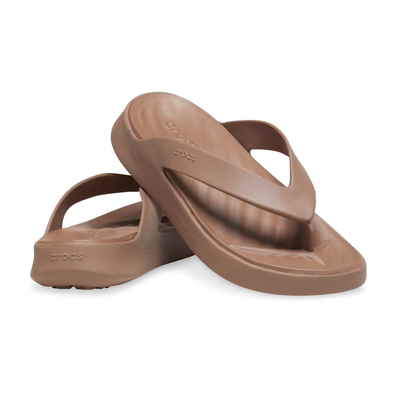 Women Classic Comfort Flip Flops Earthy Beige