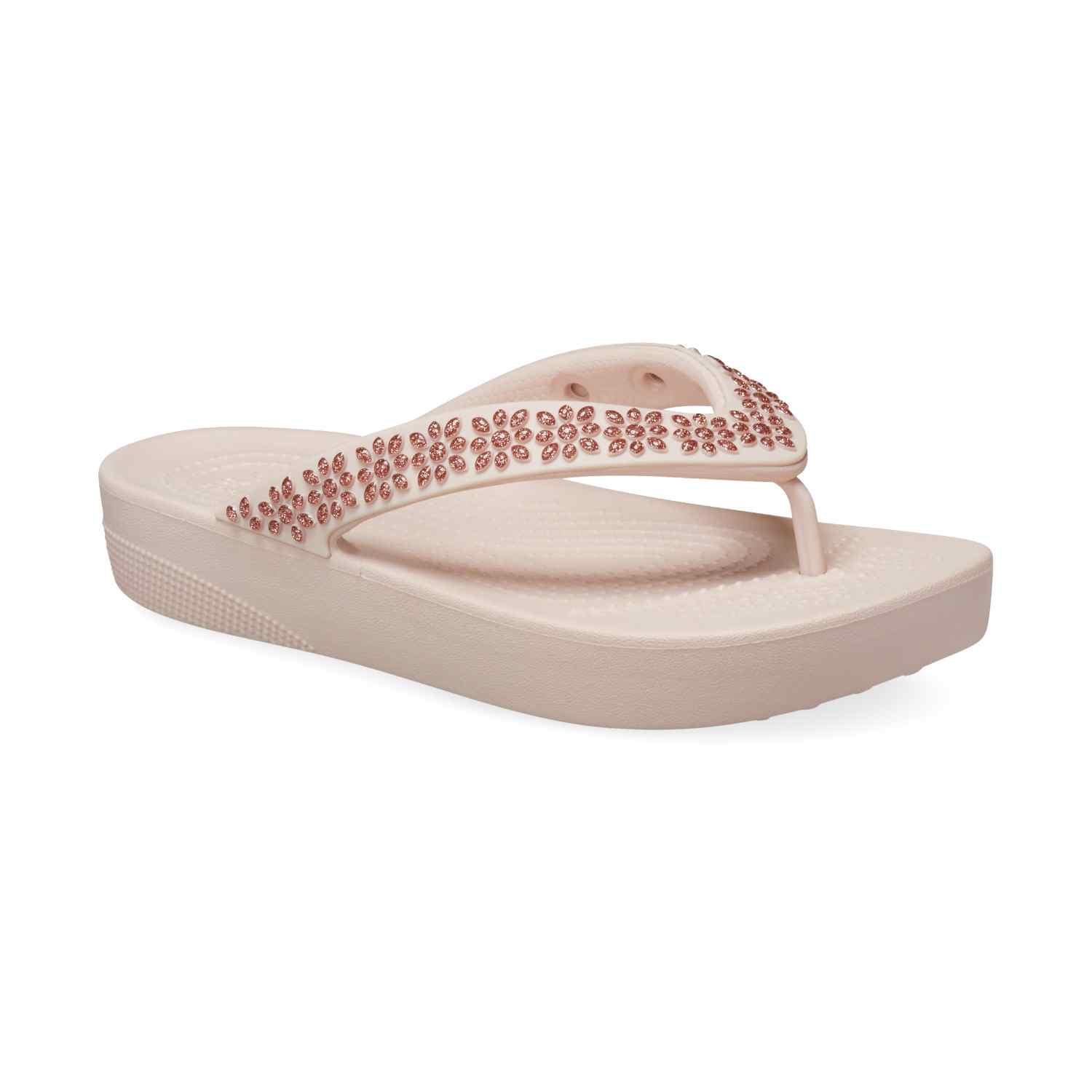 Classic Platform Diamante Quartz Women Flip