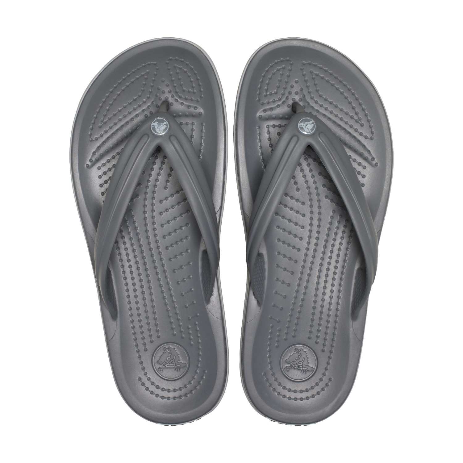 Crocband Men Grey Flip Flops