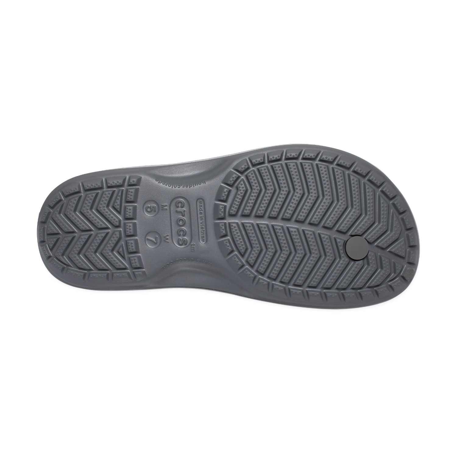 Crocband Men Grey Flip Flops