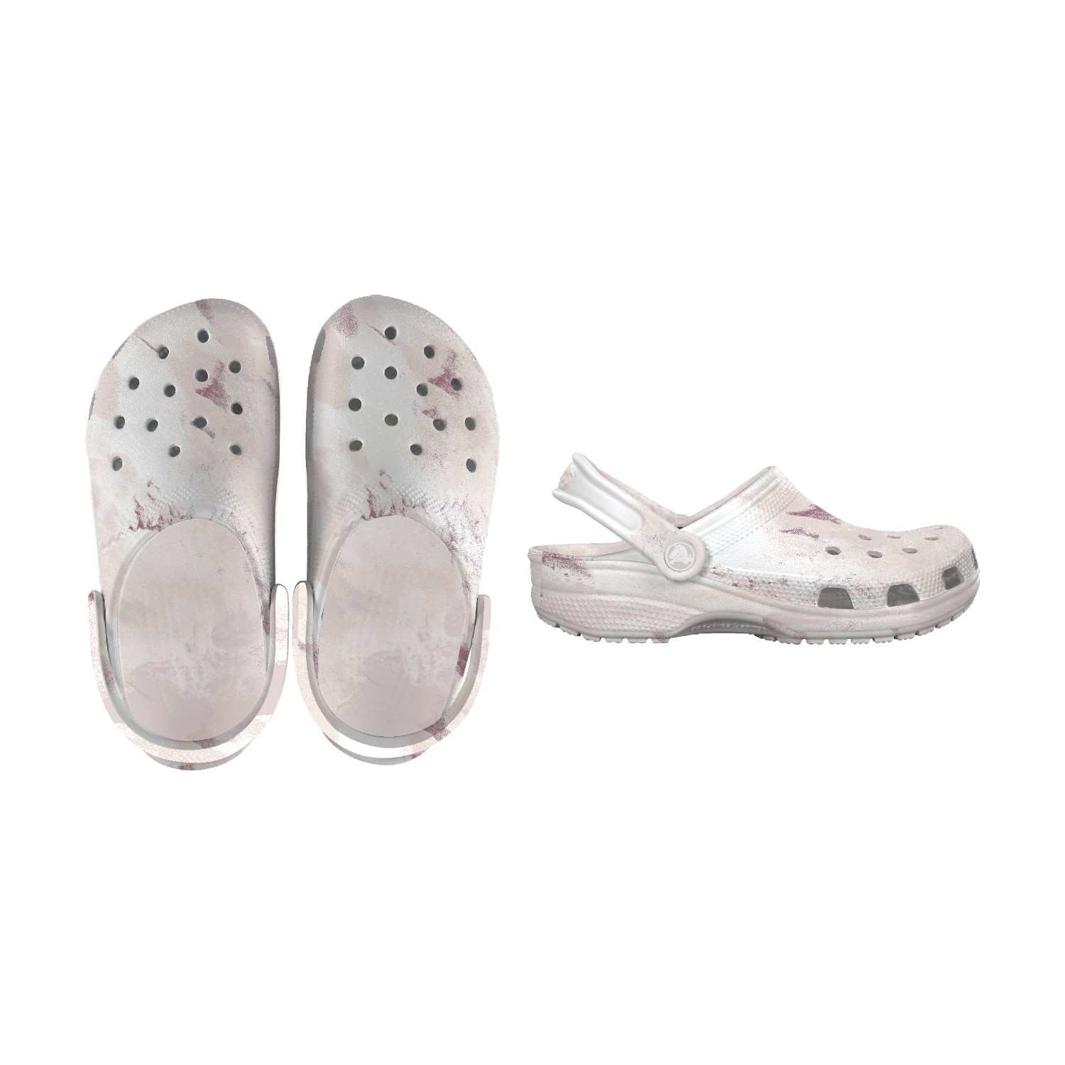 Classic Marbled Men Multi Clogs
