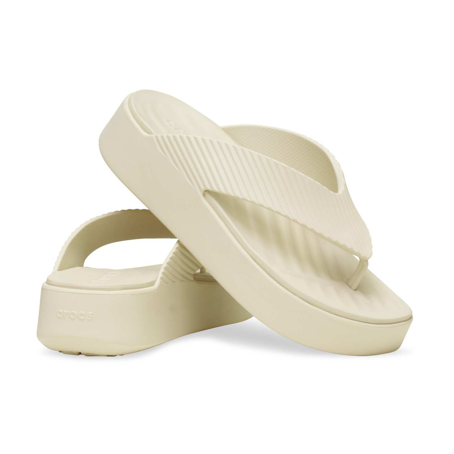 Getaway Groove Platform Women Orange Flip Flops
