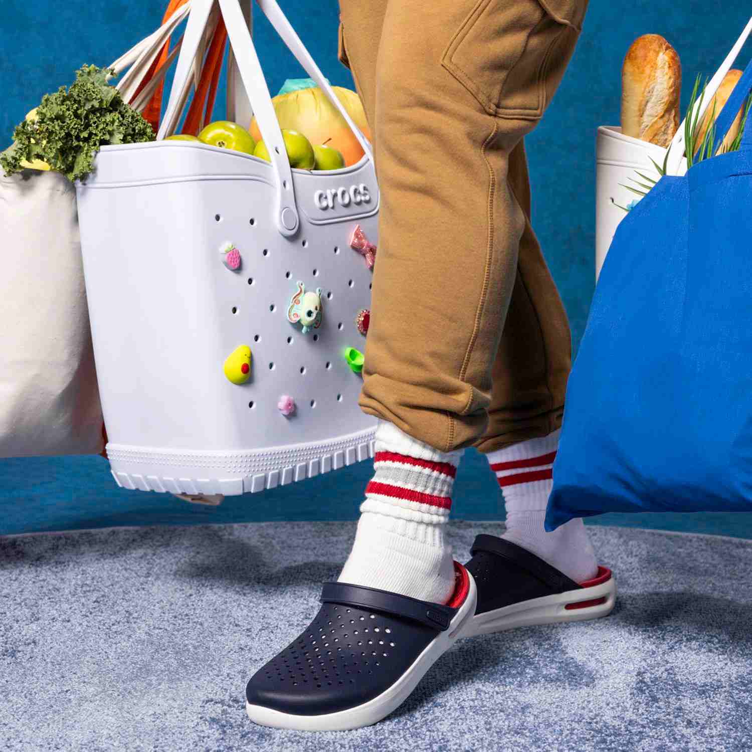 Inmotion Men Navy Clogs