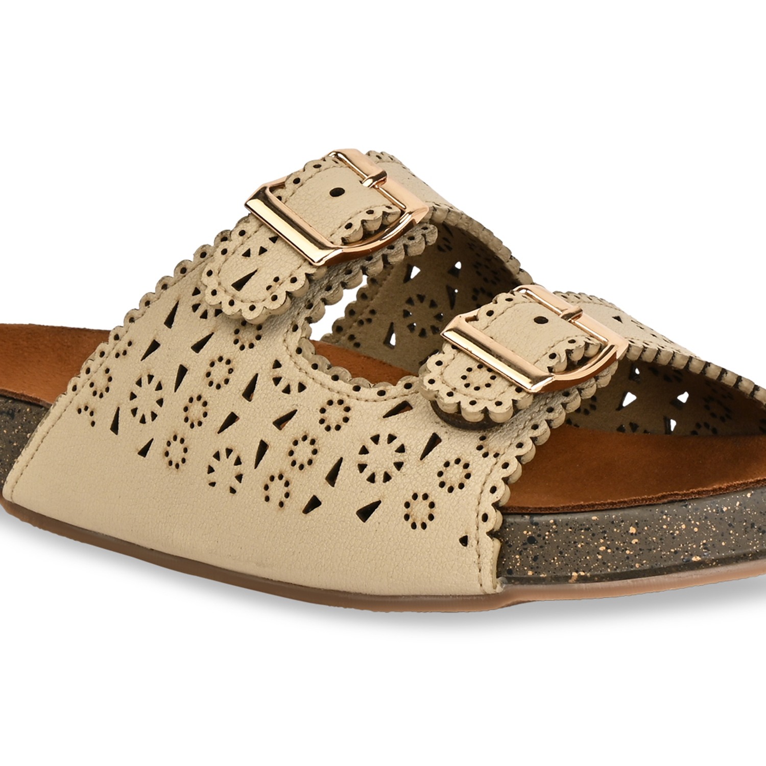 Women Casual Laser Cut Flats