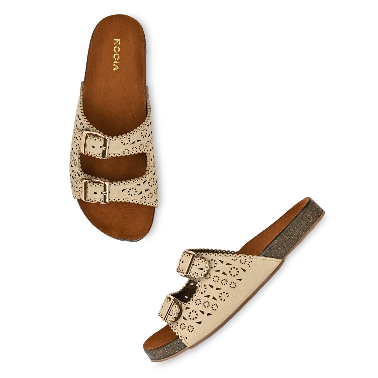 Women Casual Laser Cut Flats