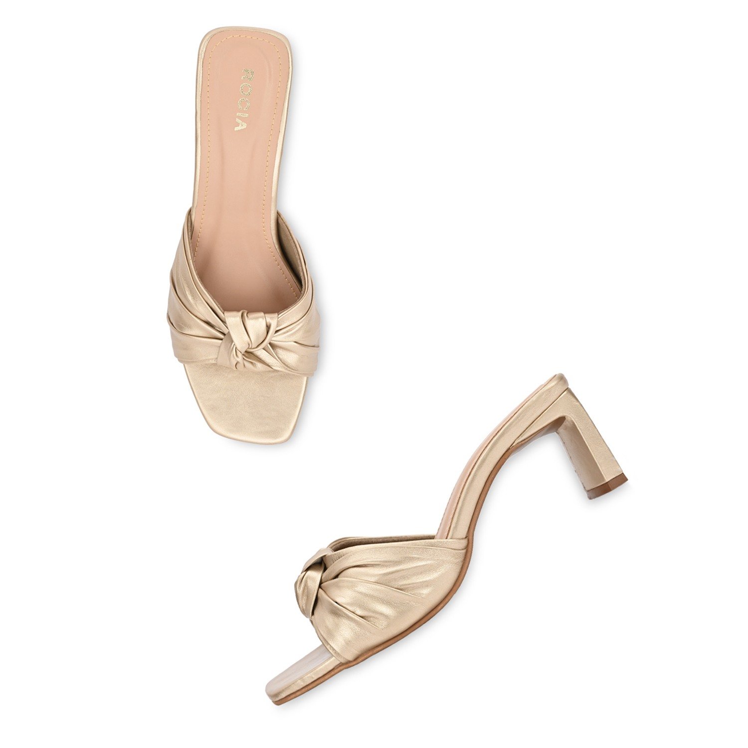 Women Casual Knotted High Heels