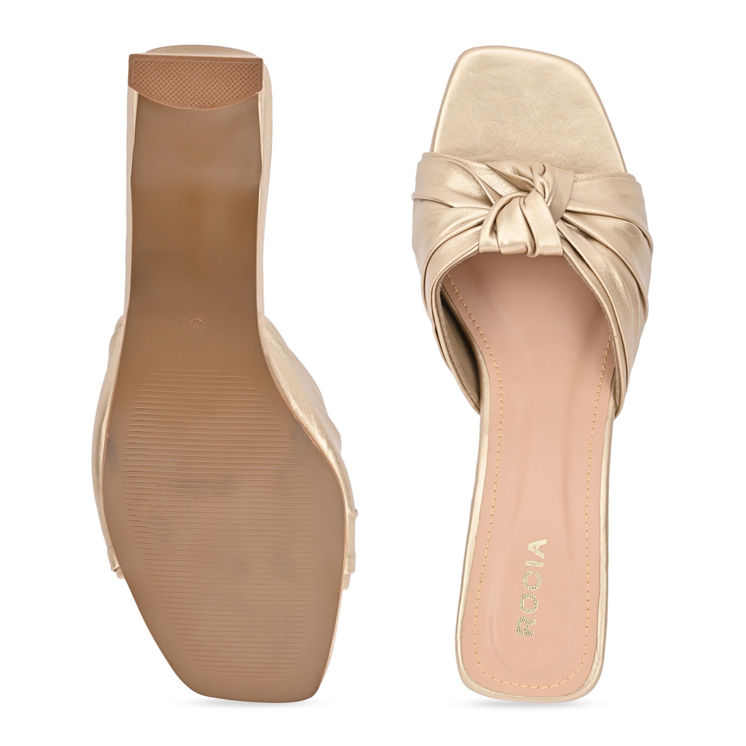 Women Casual Knotted High Heels